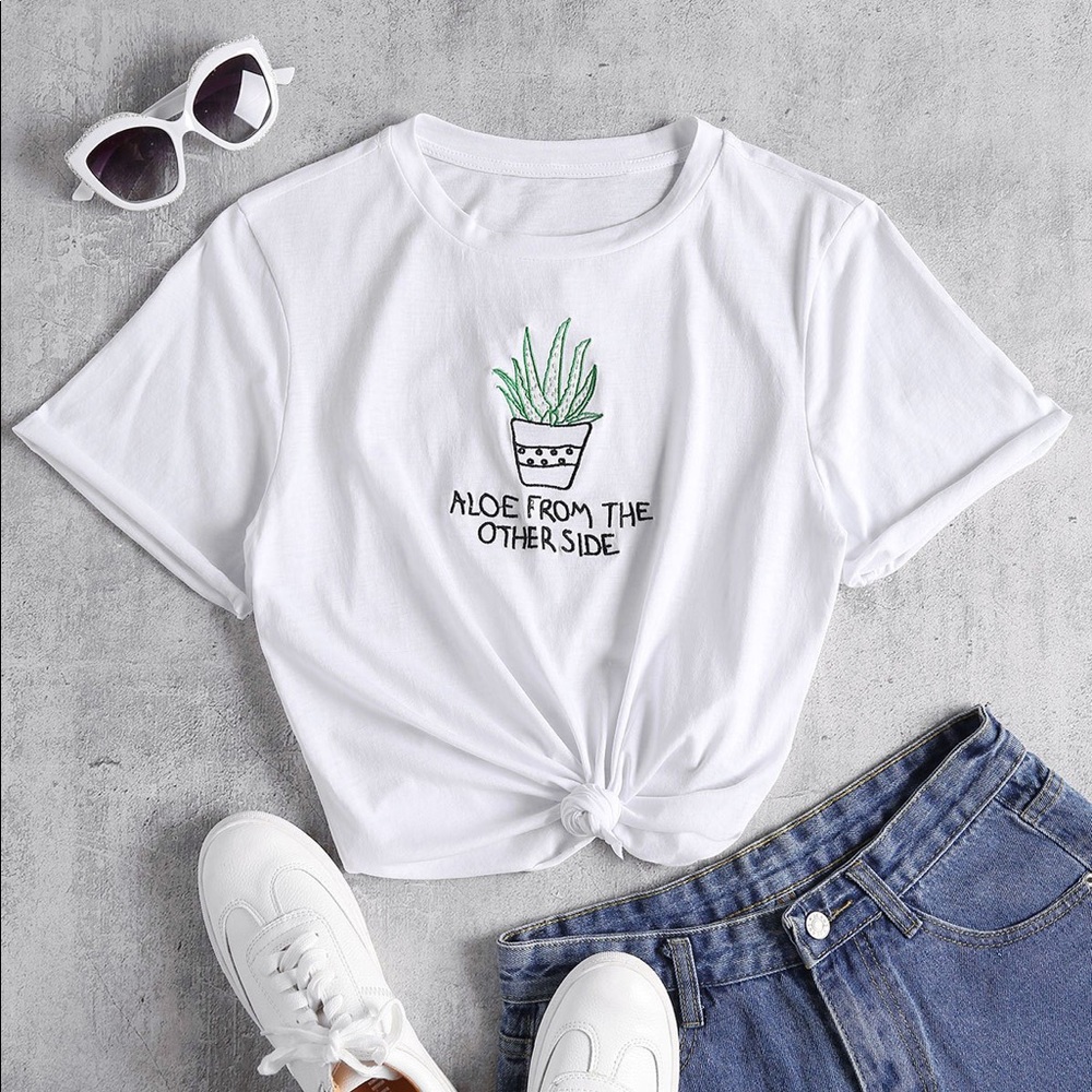 Embroidered Shirt (Aloe from the other Side)